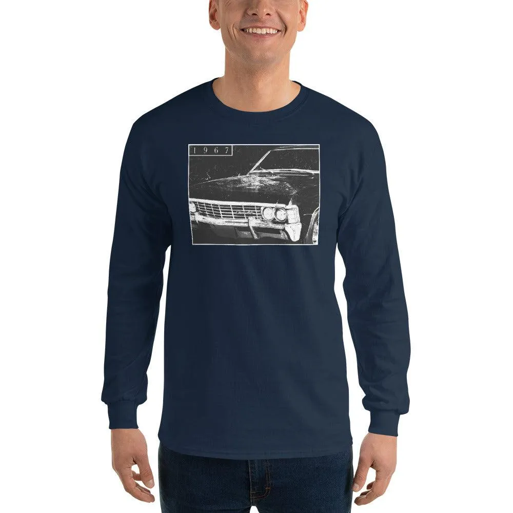 1967 Impala Distressed Photo Long Sleeve T-Shirt