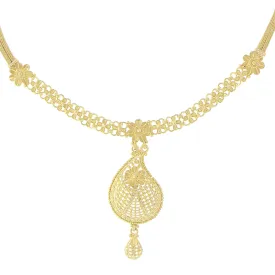 3-PIECE PLAIN GOLD NECKLACE SET