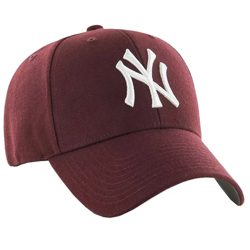 47 Brand Junior MLB New York Yankees Kids Cap - Burgundy