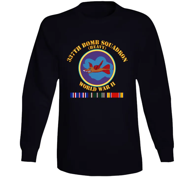 AAC - 337th Bomb Squadron WWII w SVC V1 Long Sleeve