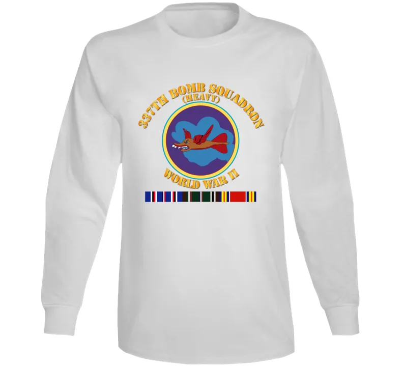 AAC - 337th Bomb Squadron WWII w SVC V1 Long Sleeve