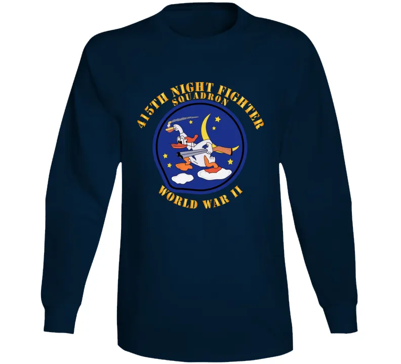 AAC - 415th Night Fighter Squadron - WWII V1 Long Sleeve