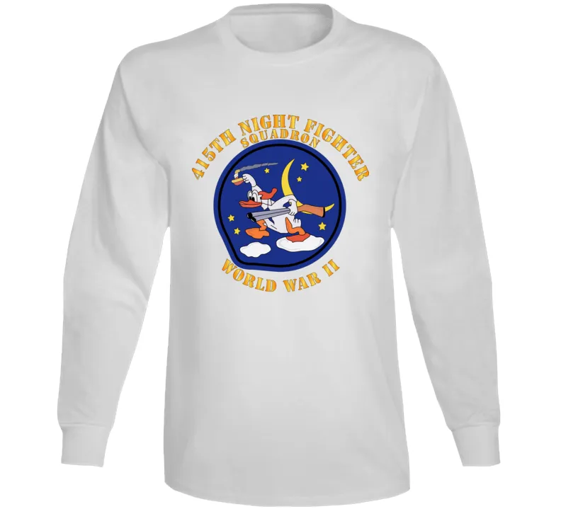 AAC - 415th Night Fighter Squadron - WWII V1 Long Sleeve