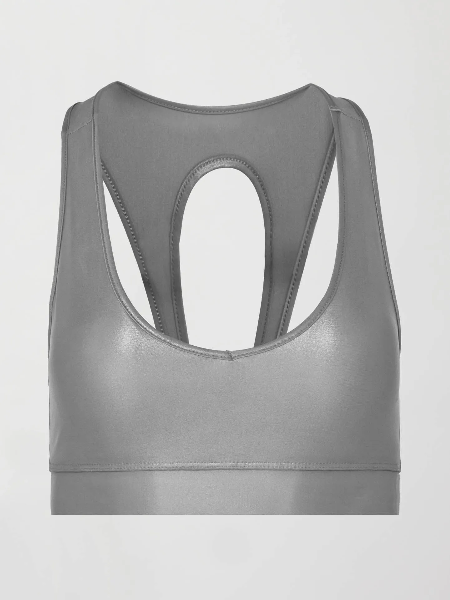 Action Bra 2.0 in Takara Shine - Steel Grey