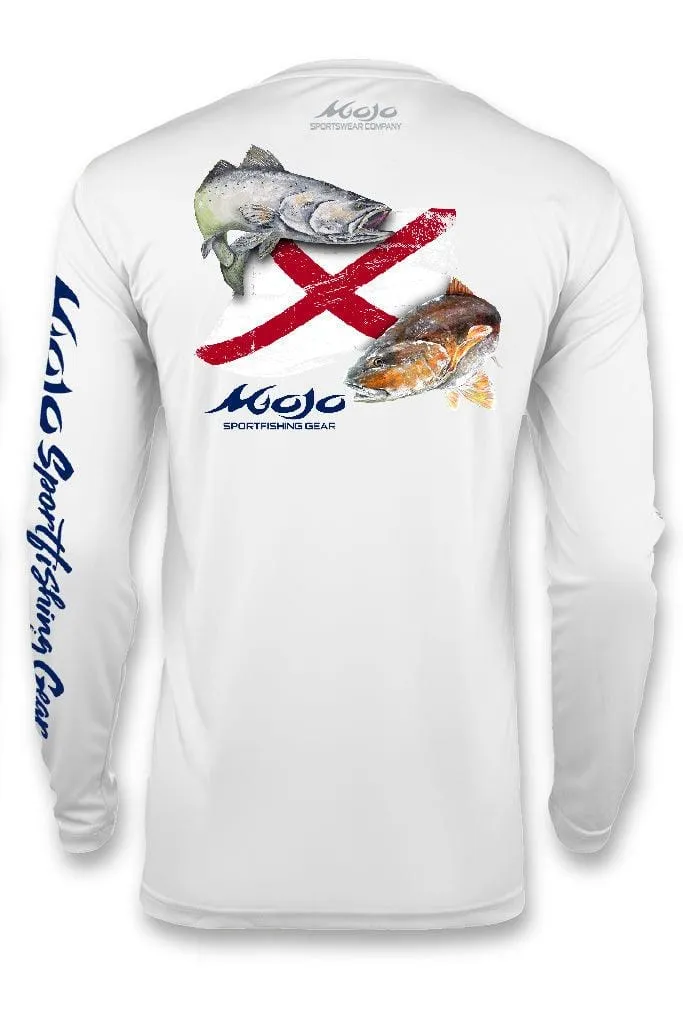 Alabama Redfish Flag Wireman X