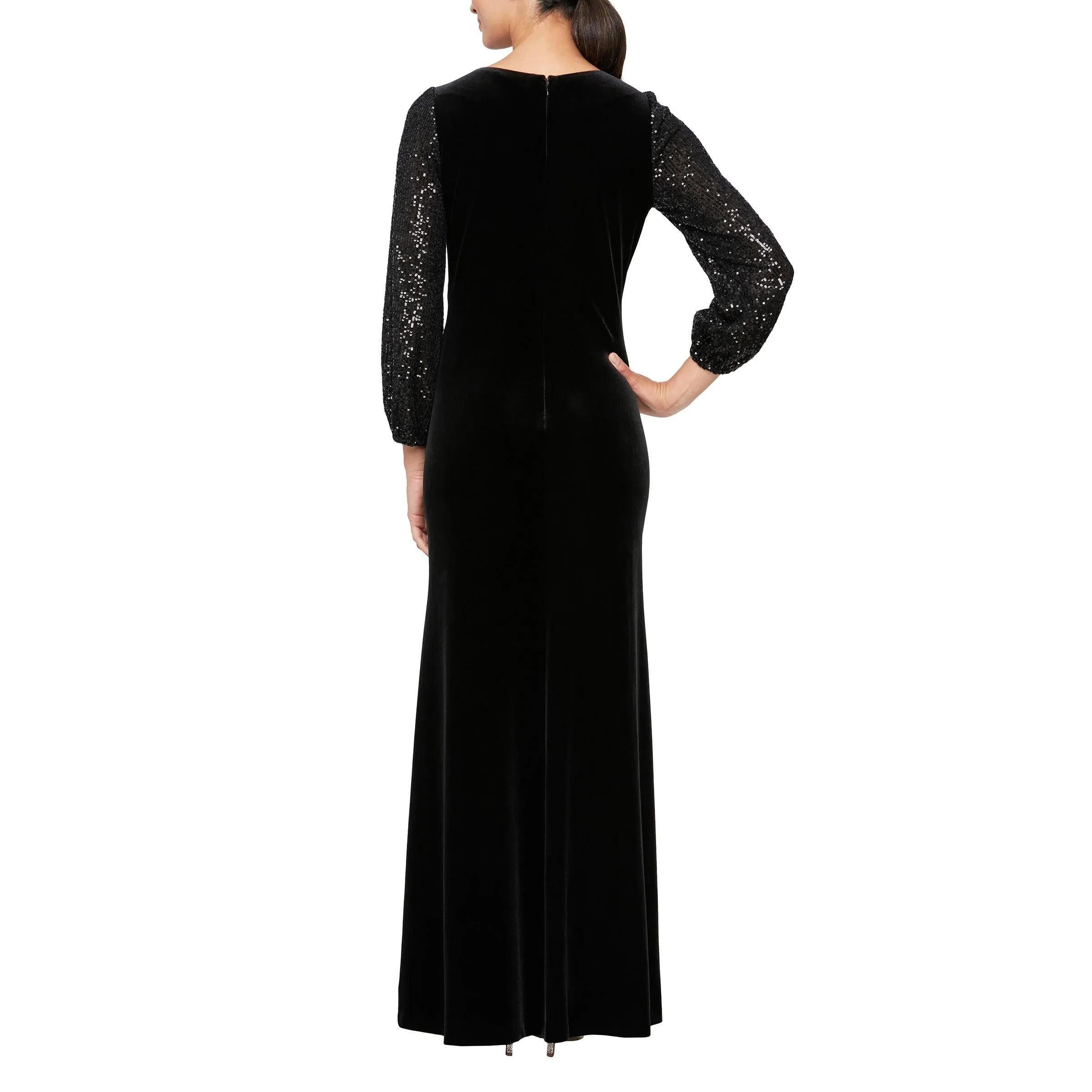 Alex Evenings AE81919041 Long Formal Dress