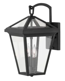 ALFORD PLACE OUTDOOR WALL MOUNT LANTERN-MUSEUM BLACK