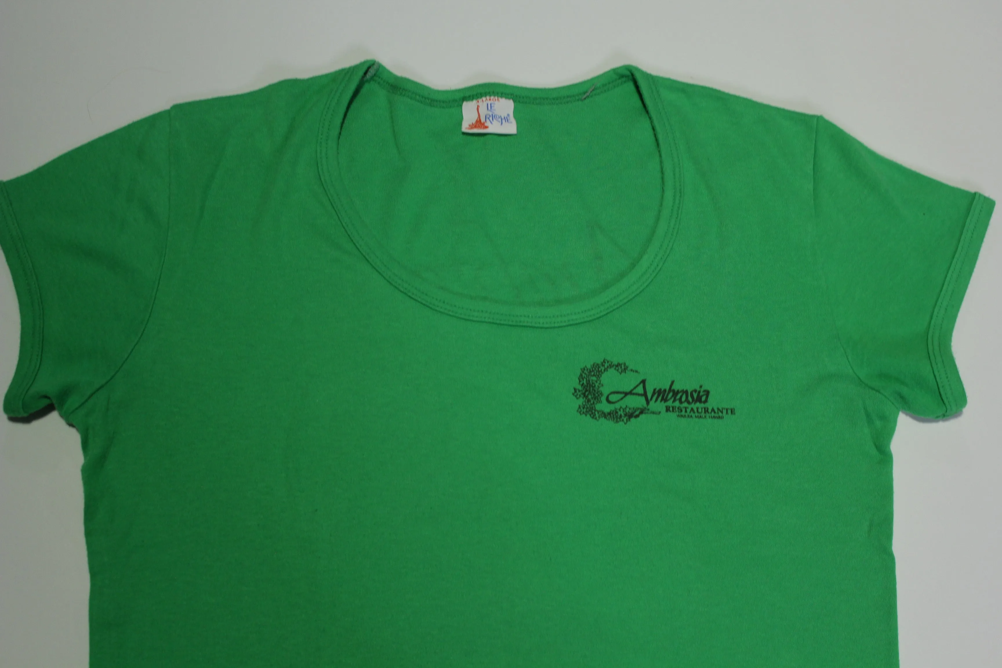 Ambrosia Restaurante St. Patricks Day Celebration 1982 Wailea Maui Hawaii Vintage 80's T-Shirt