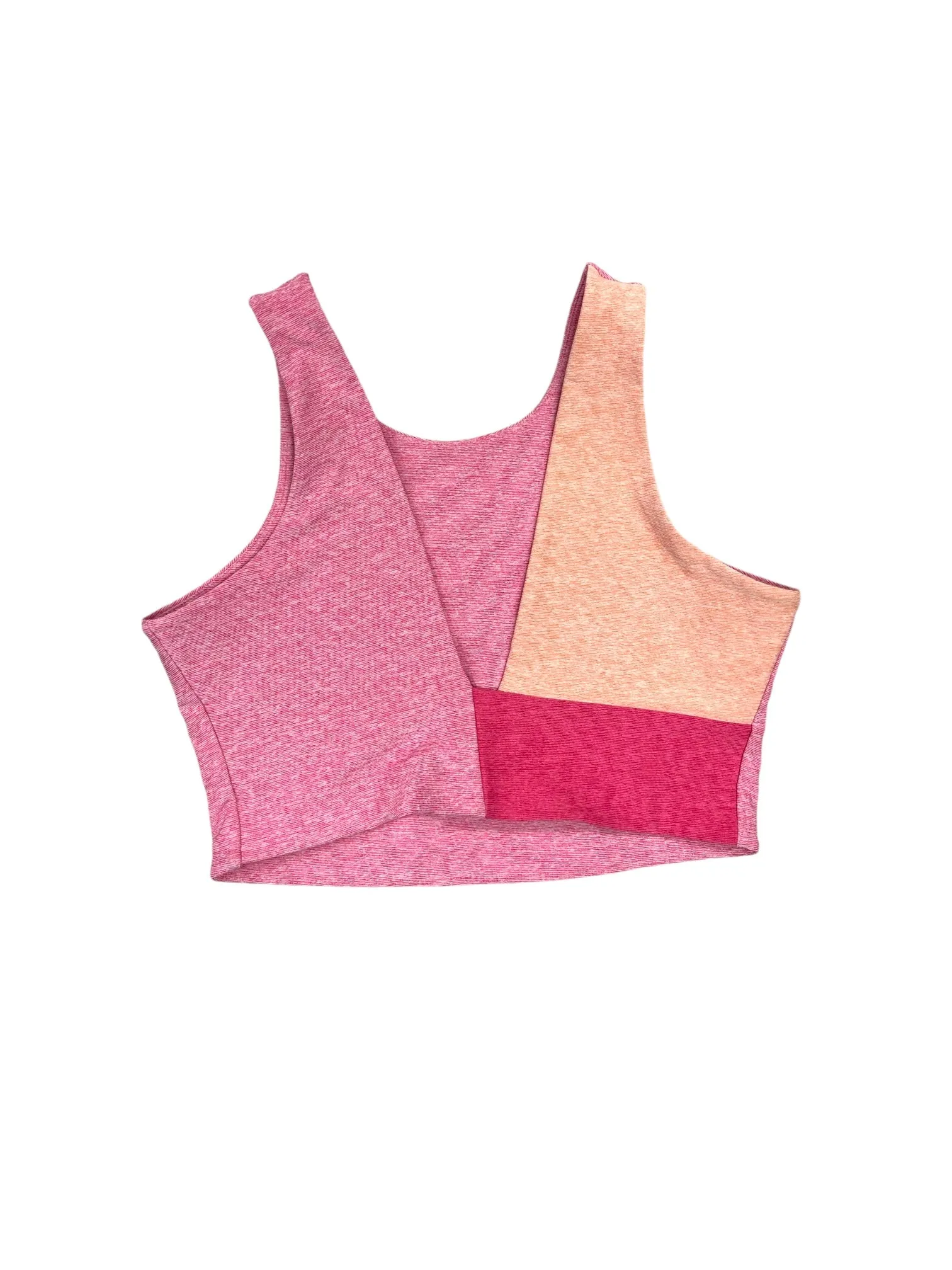 Athletic Bra By Outdoor Voices In Orange & Pink, Size: M