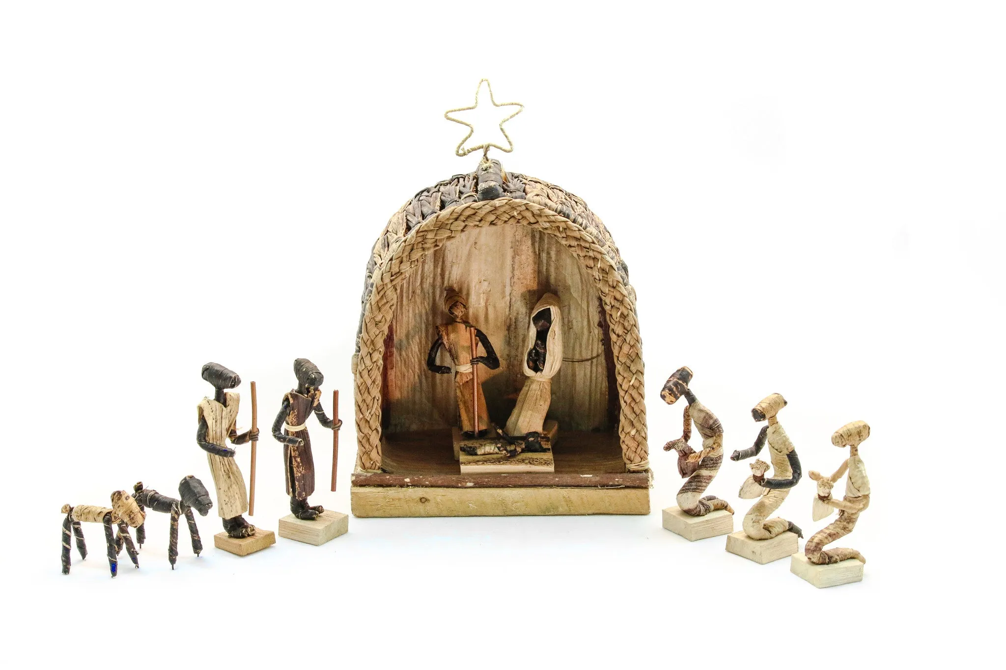 Banana Fiber Nativity