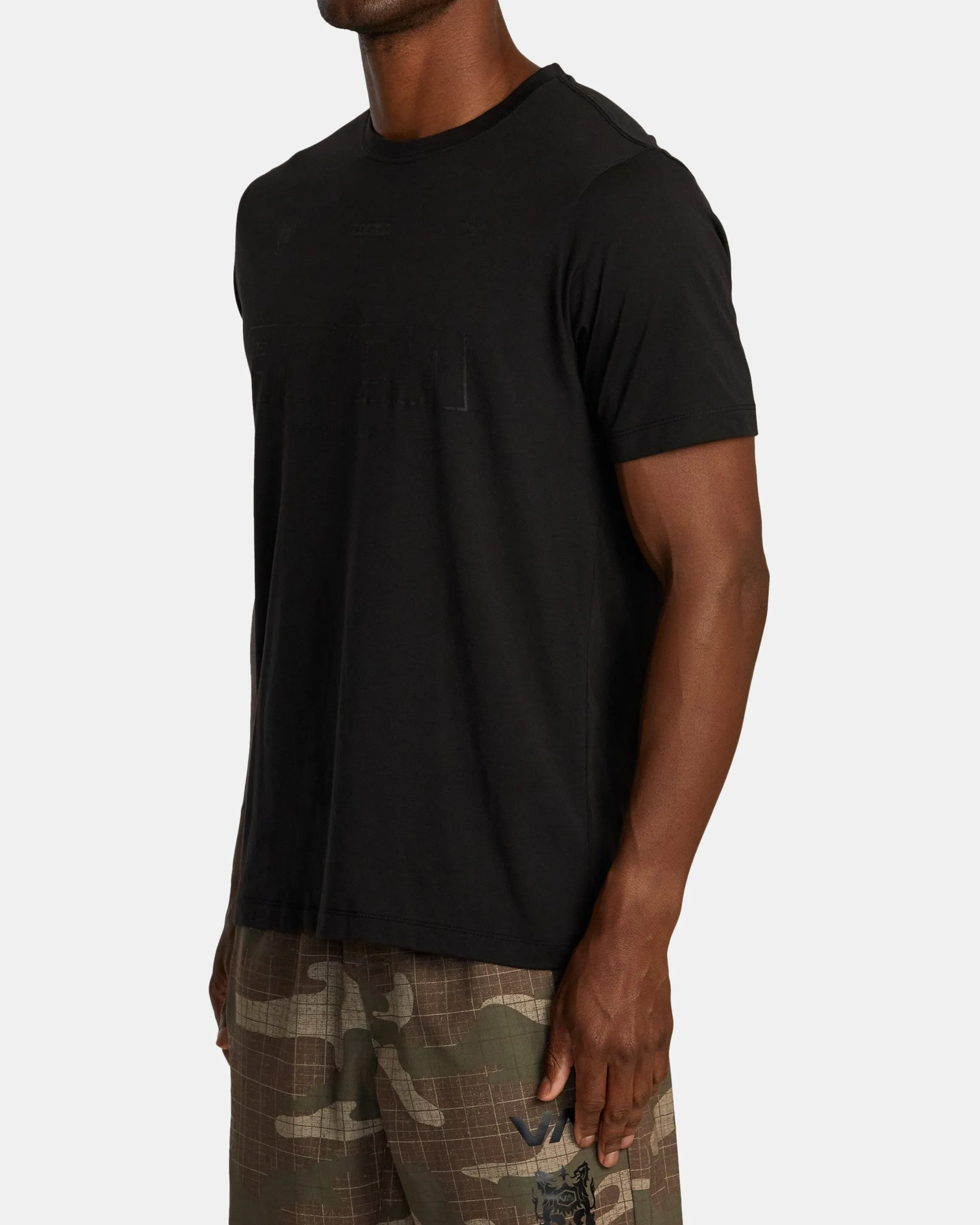 Big RVCA Club Sport Tech T-Shirt - Black