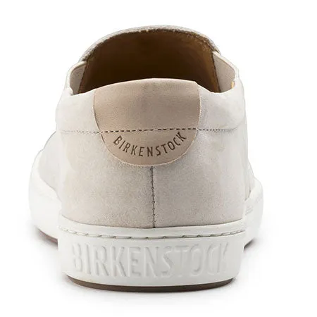 BIRKENSTOCK BARRIE OFF WHITE NUBUCK - WOMENS