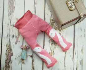 Blade and Rose Swan Leggings 粉紅天鵝彈力嬰兒屁屁褲(6-12m)