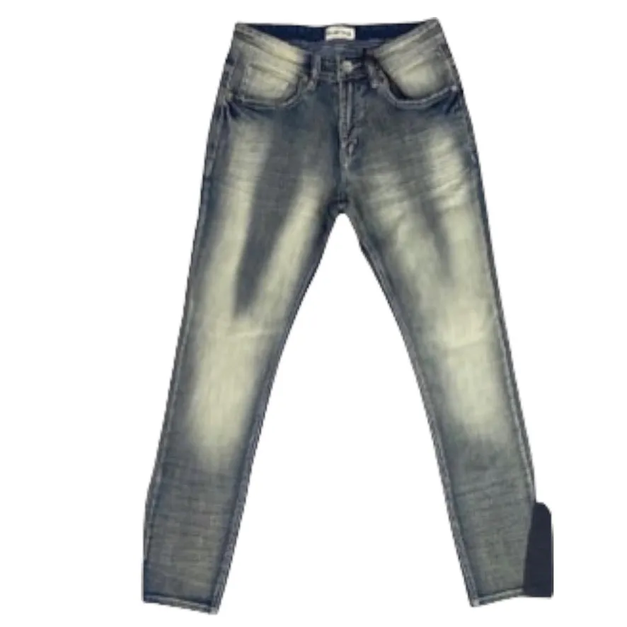 BLIND TRUST: Acid Wash Jean Sets BTJ21900/BTP21800