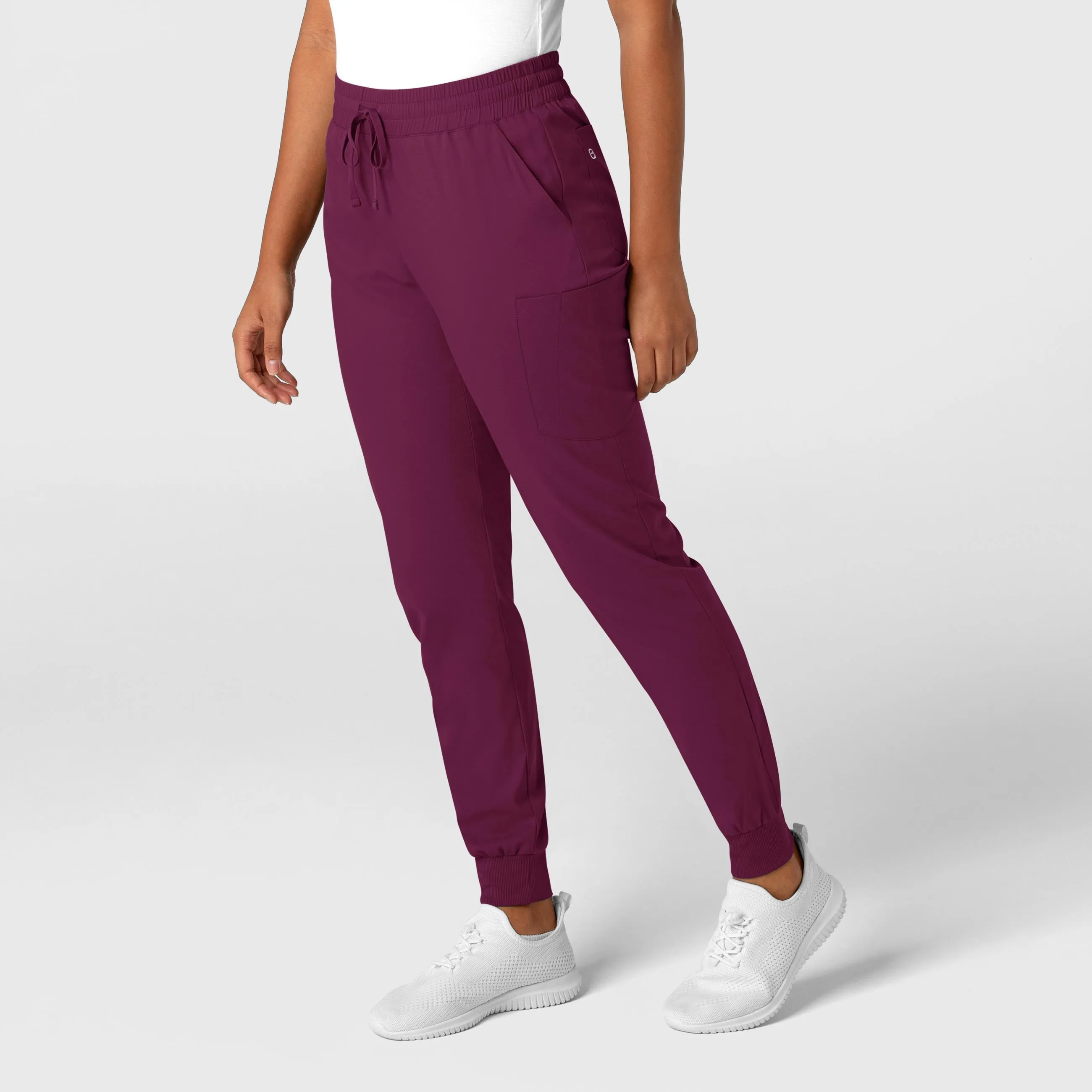 Boundless Women's Jogger Scrub Pant - Wine