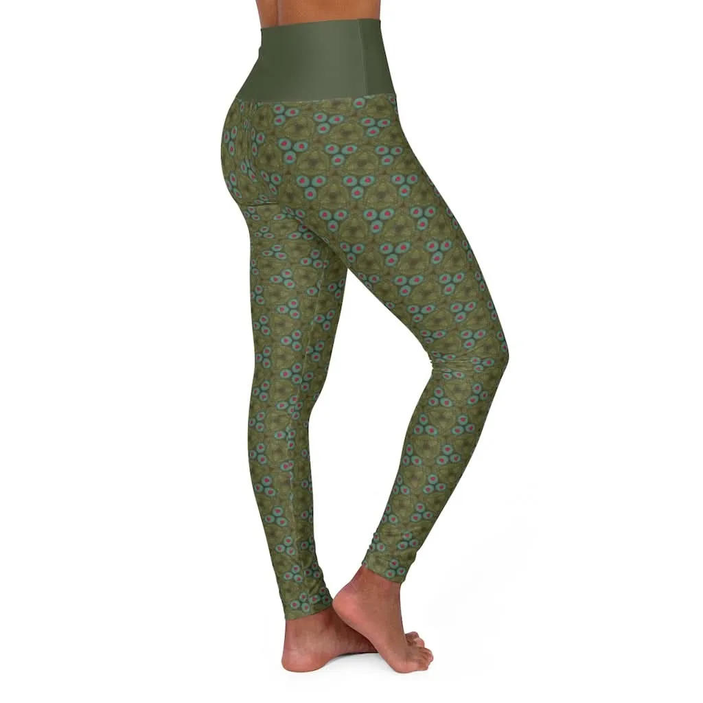 Brook Trout 1 High Waisted Yoga Leggings