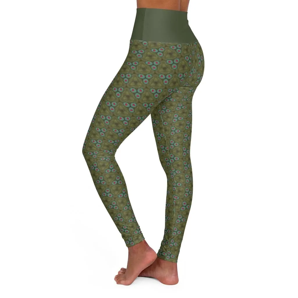 Brook Trout 1 High Waisted Yoga Leggings