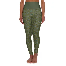 Brook Trout 1 High Waisted Yoga Leggings