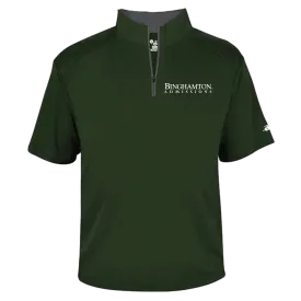 BU Admissions Quarter Zip Tshirt - BU Admissions