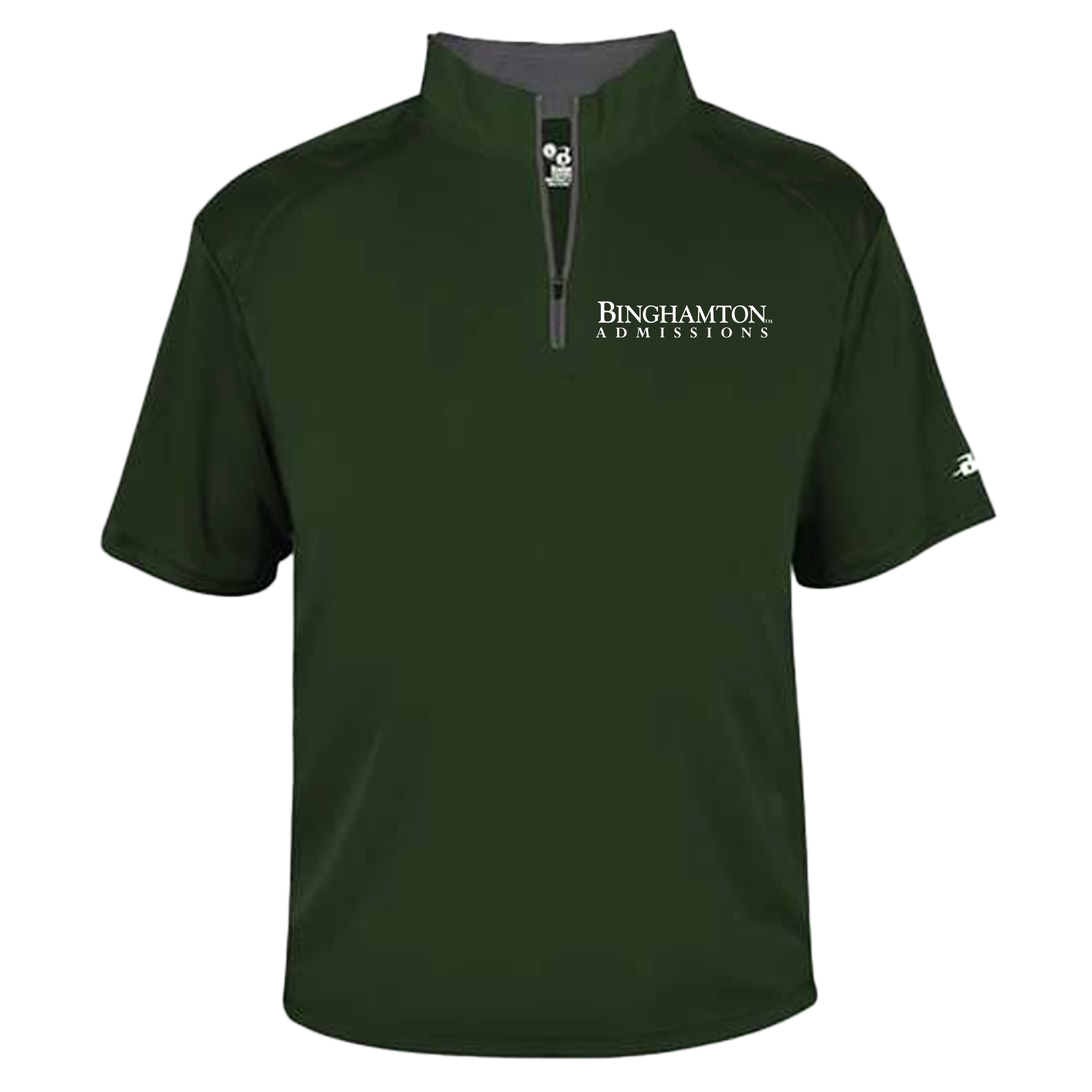 BU Admissions Quarter Zip Tshirt - BU Admissions