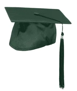 Cap And Tassel Sets. Satin Finish