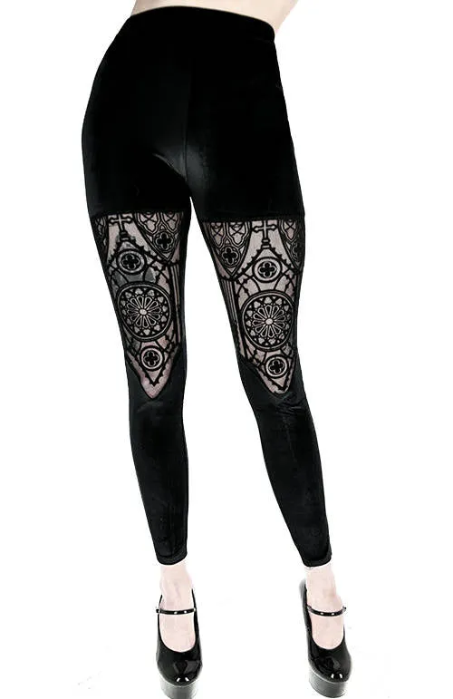 Cathedral Window Leggings