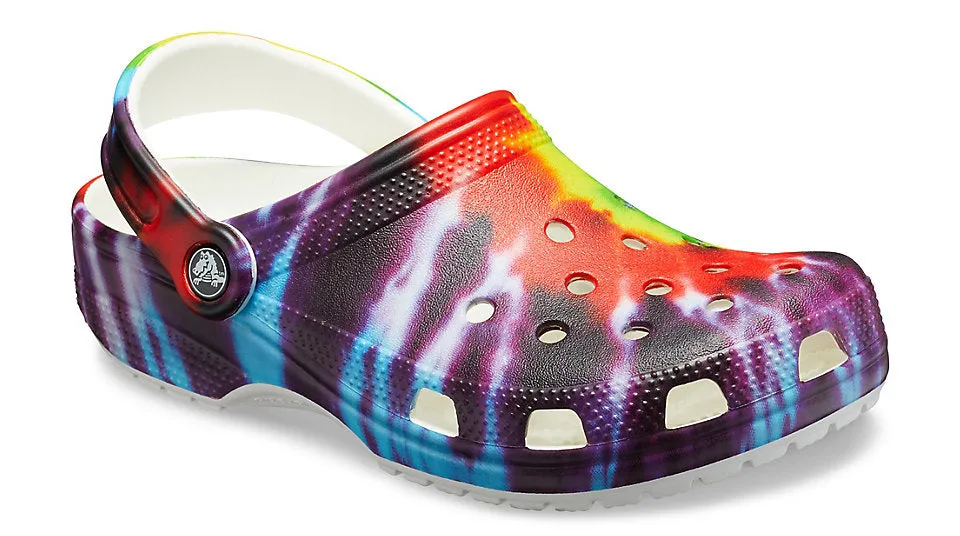 Crocs Classic Tie Dye Graphic Clog Multi