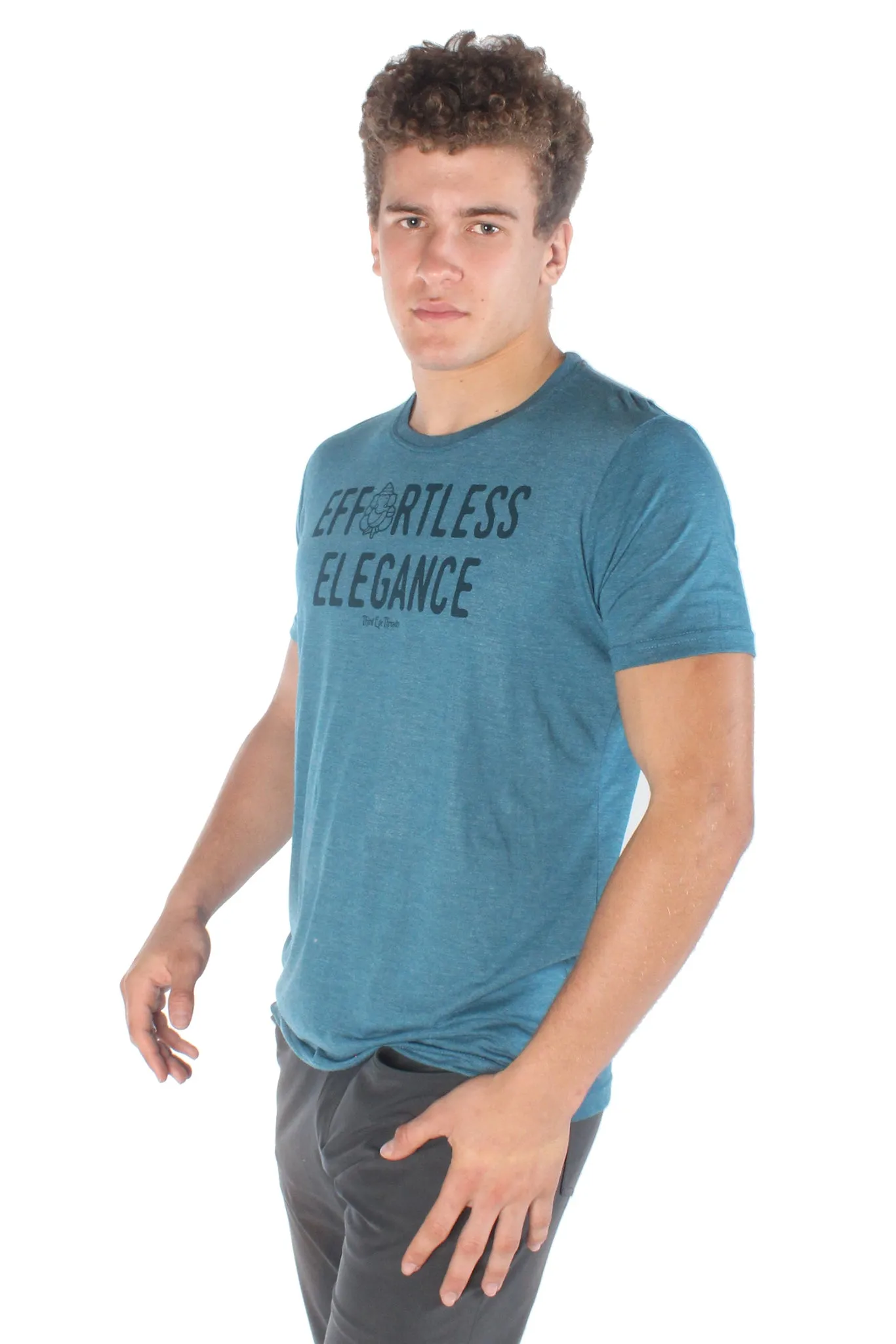 Effortless Elegance Tri-Blend Crew Neck Tee