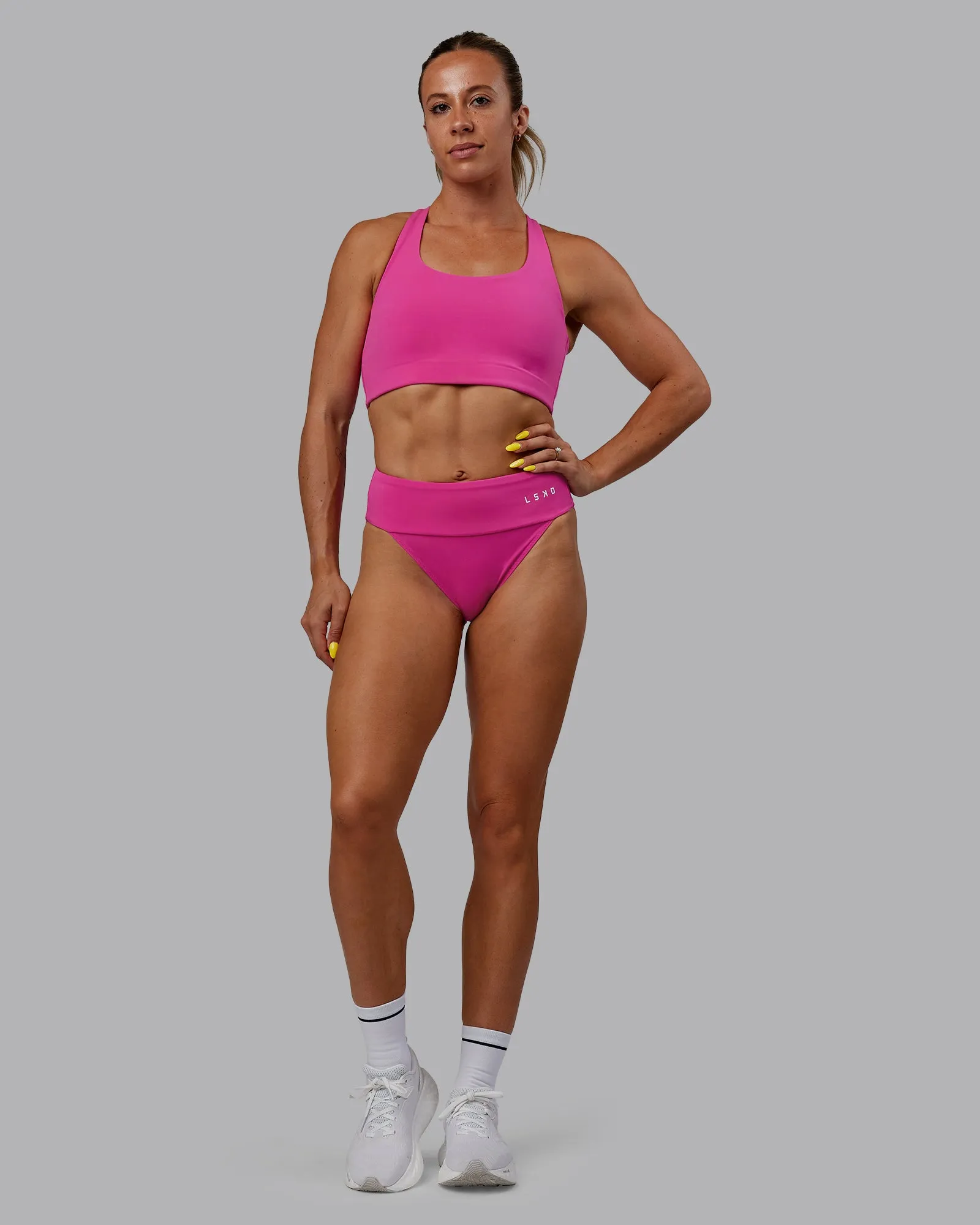 Elevate Sprinting Briefs - Fuchsia Pink