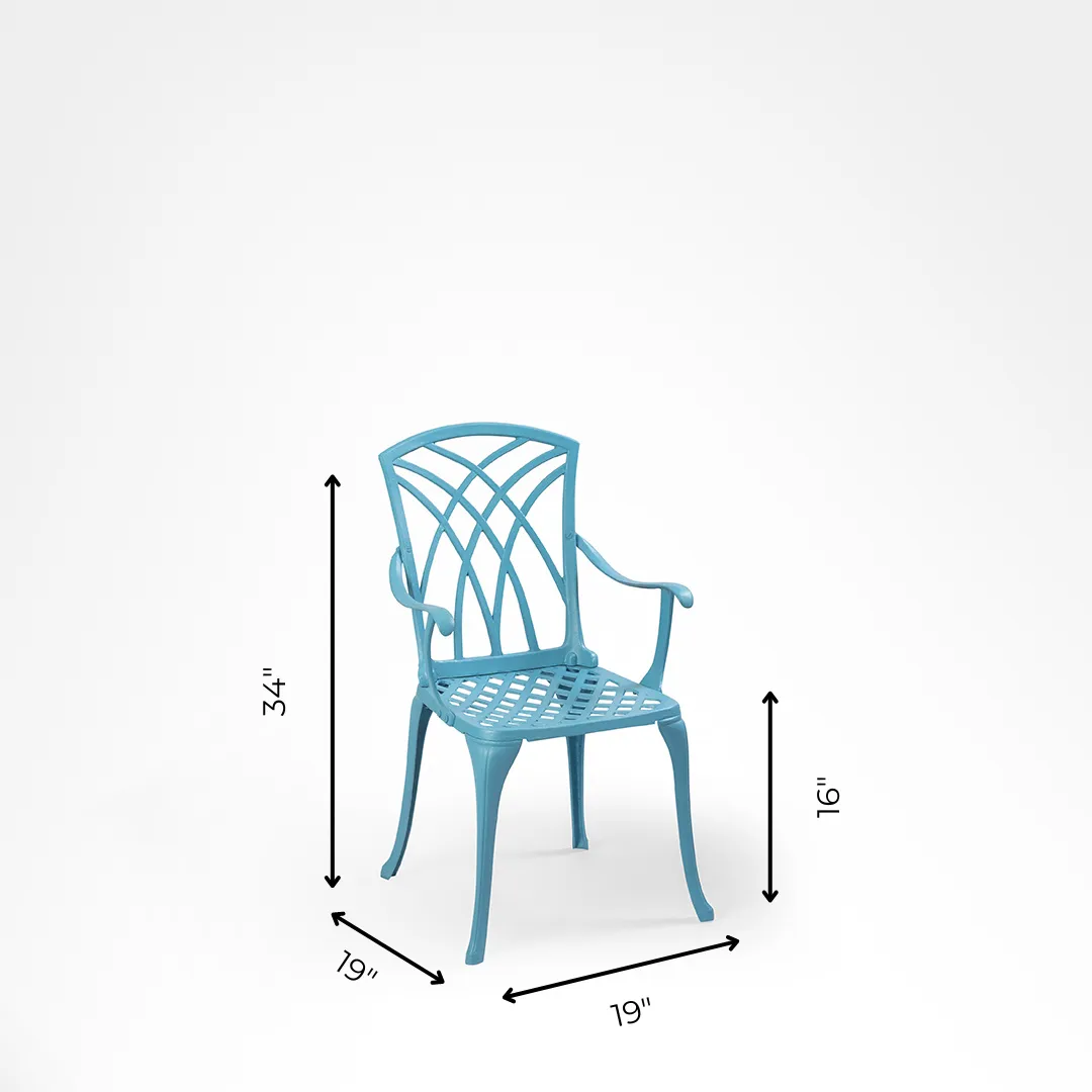 Ellis XIX Cast Aluminium Chair