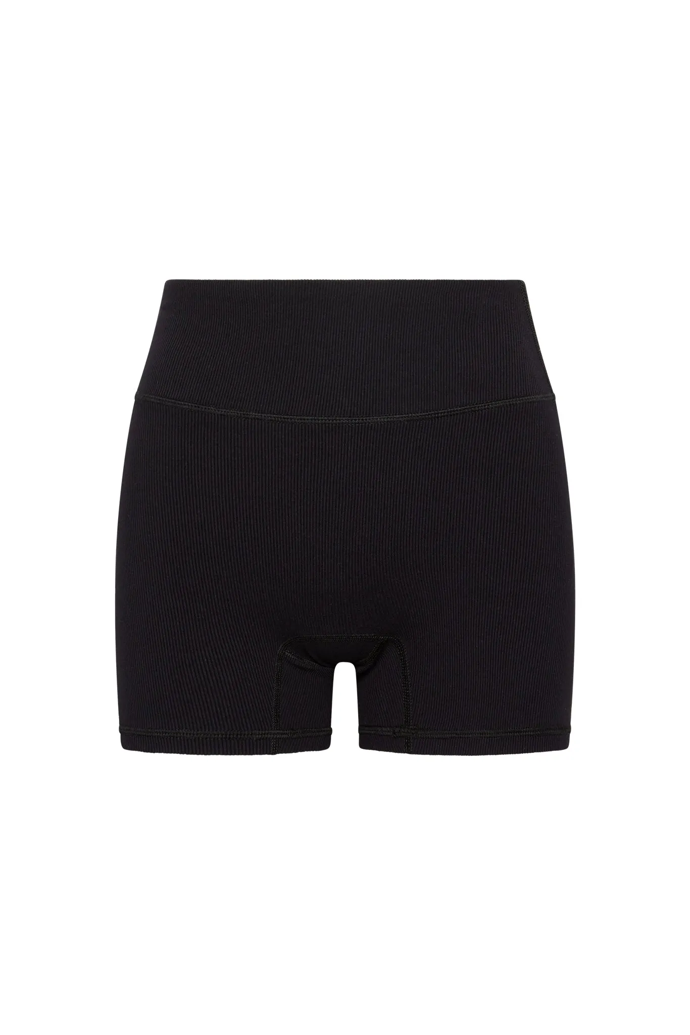 Elysian Short 4.5" - Black Lightweight Rib