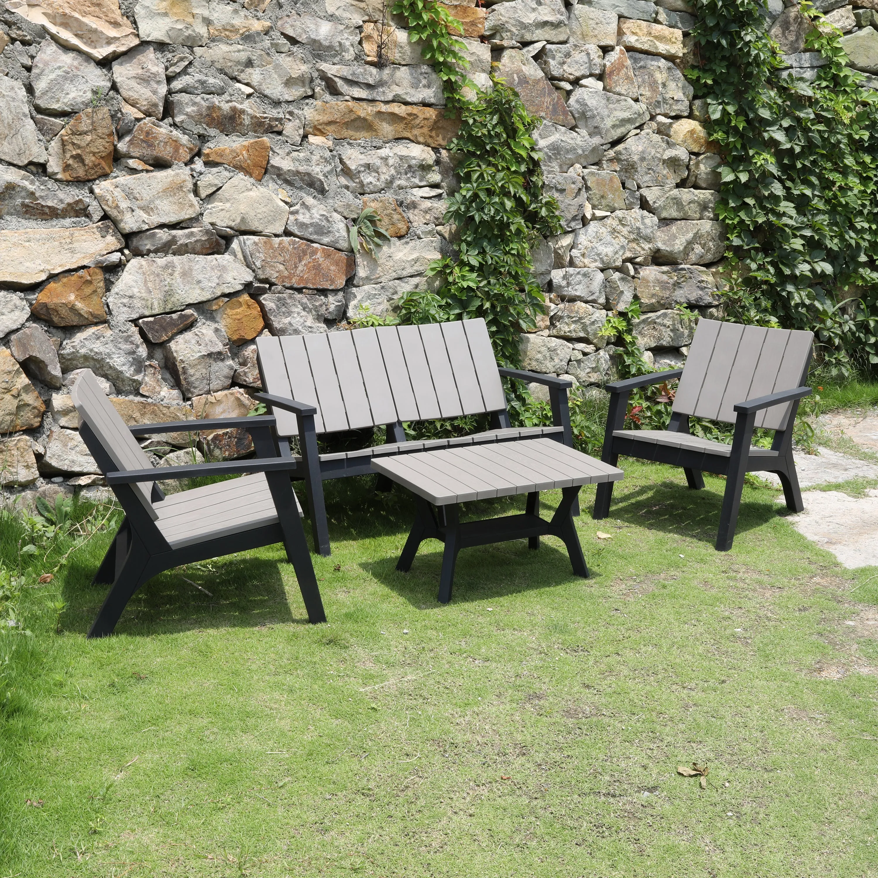 Enzo (4 Piece) Patio Sofa Seating Set