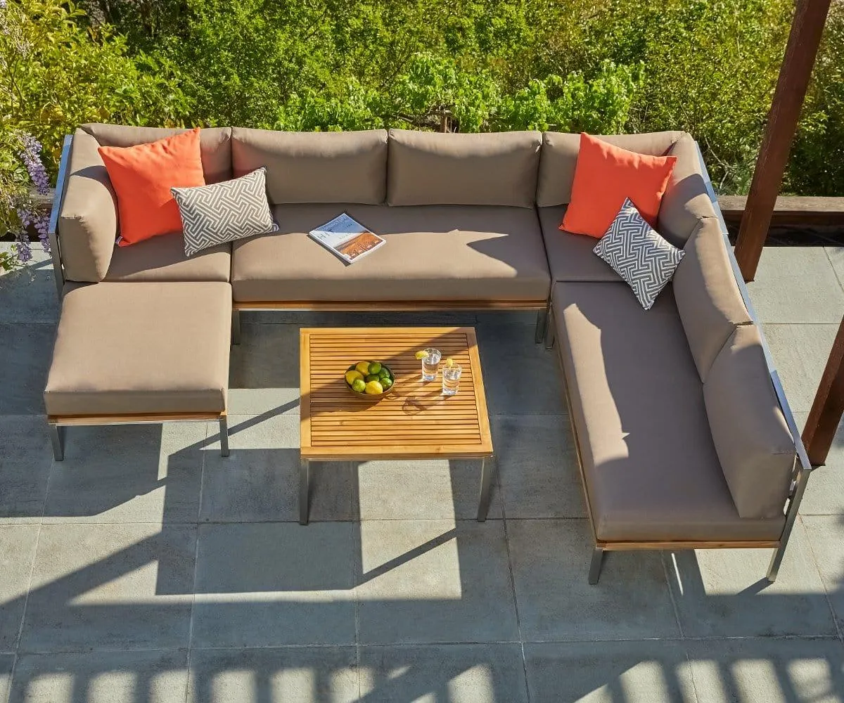 Farino Outdoor Armless Sofa