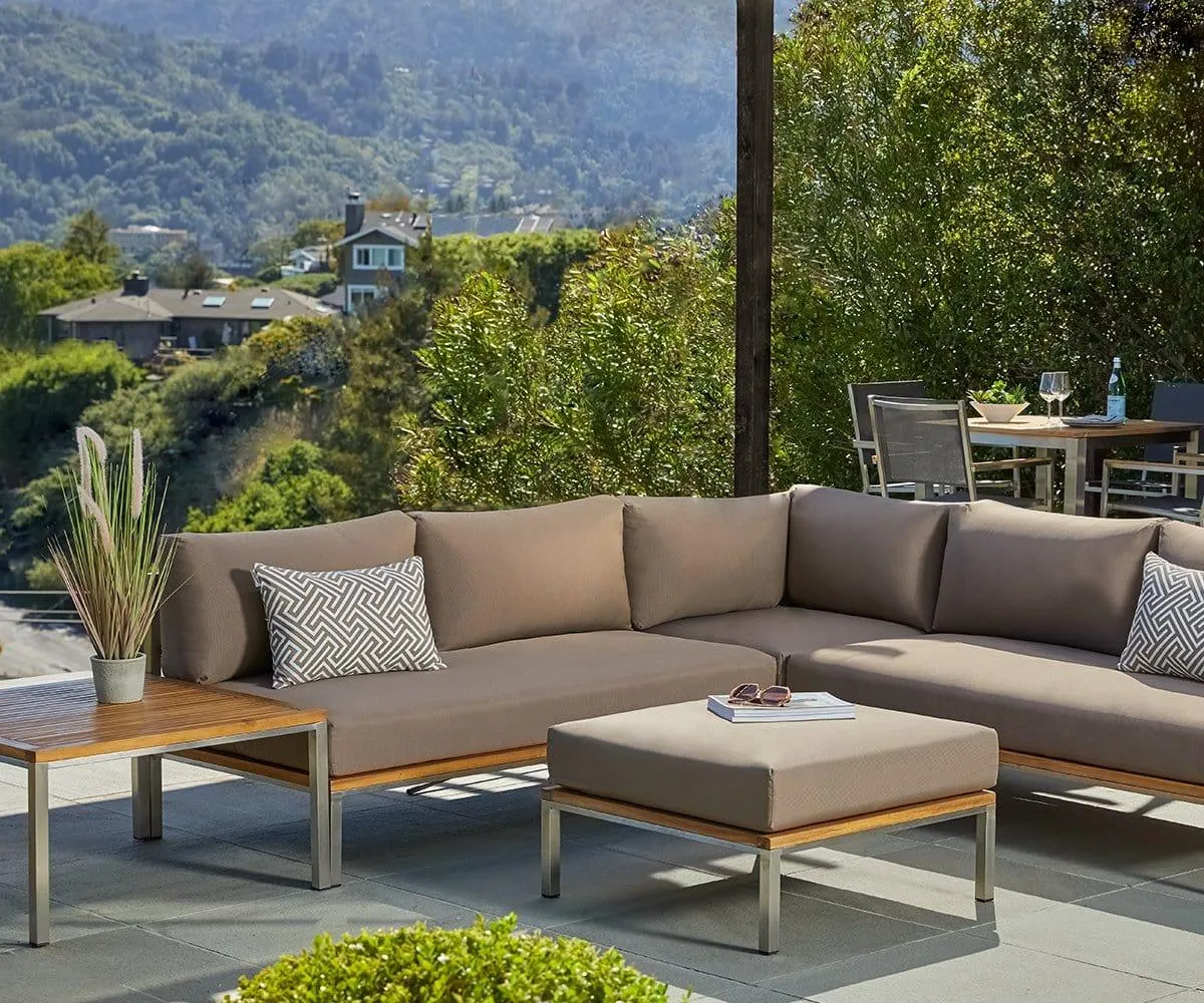 Farino Outdoor Armless Sofa