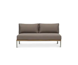 Farino Outdoor Armless Sofa