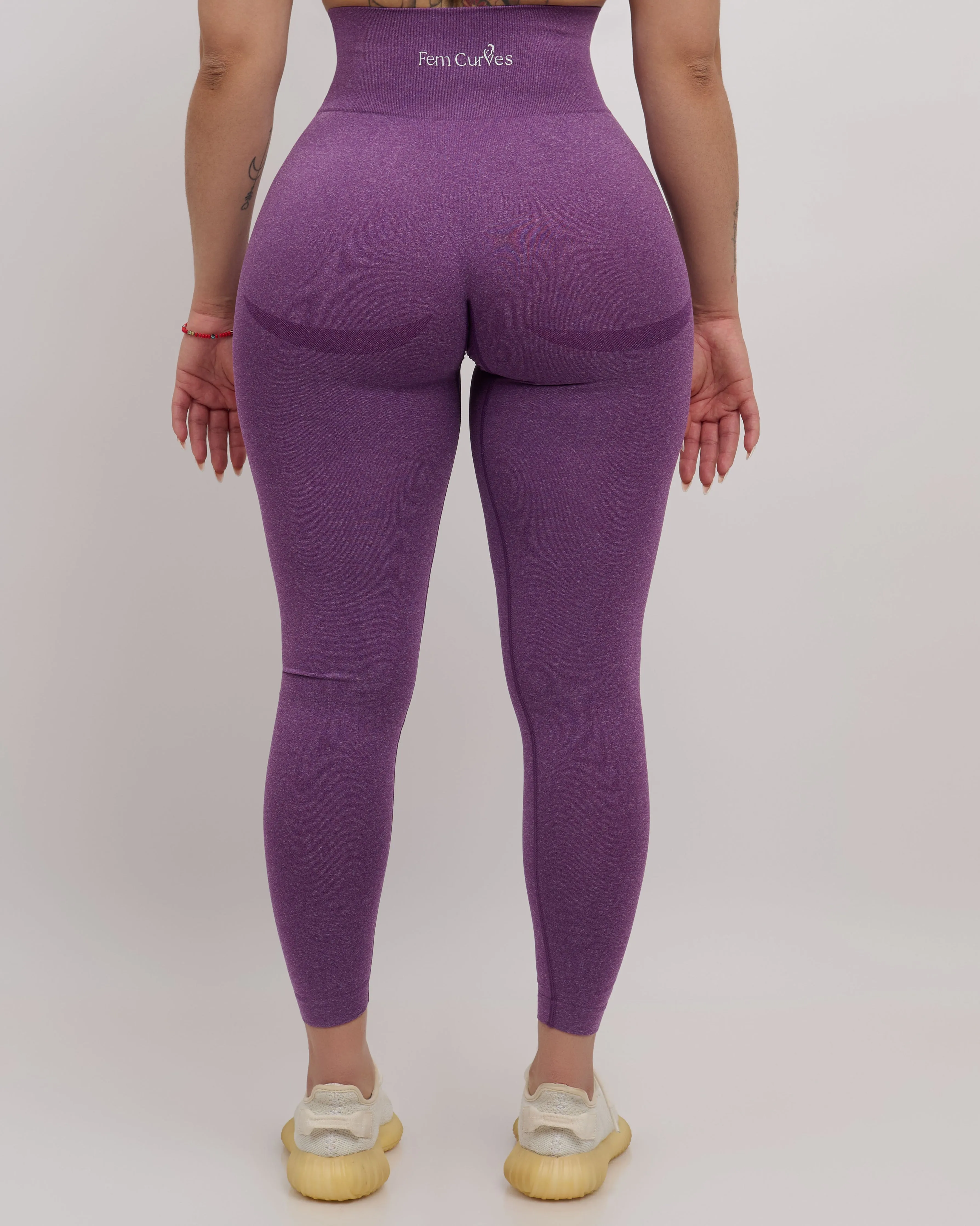 Fiorela Curve Leggings - Violet