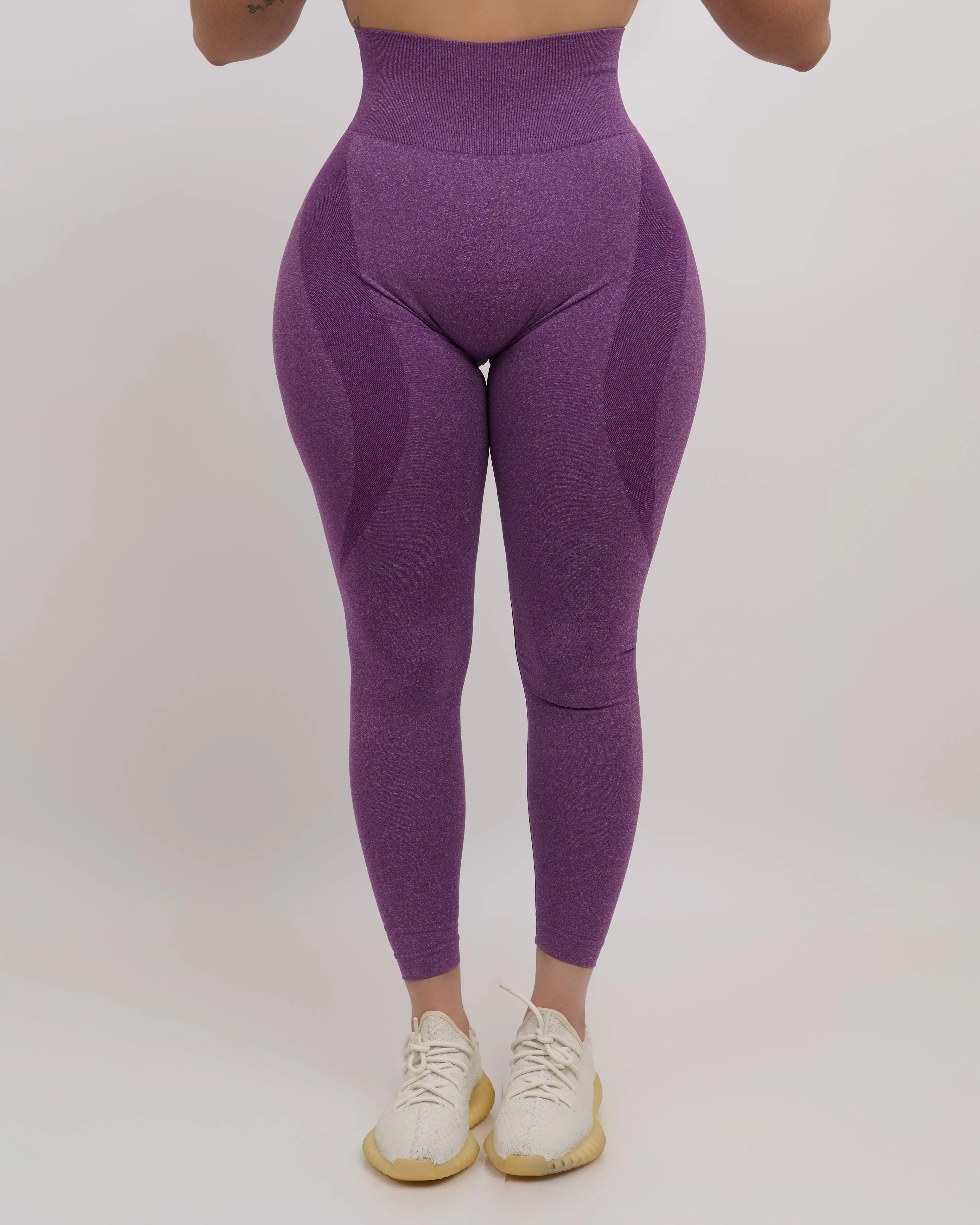 Fiorela Curve Leggings - Violet