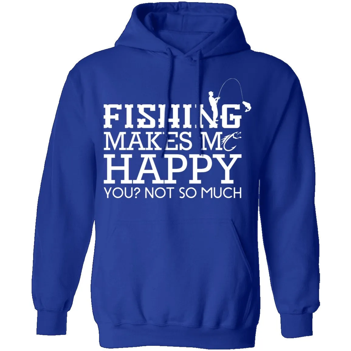 Fishing Makes Me Happy T-Shirt