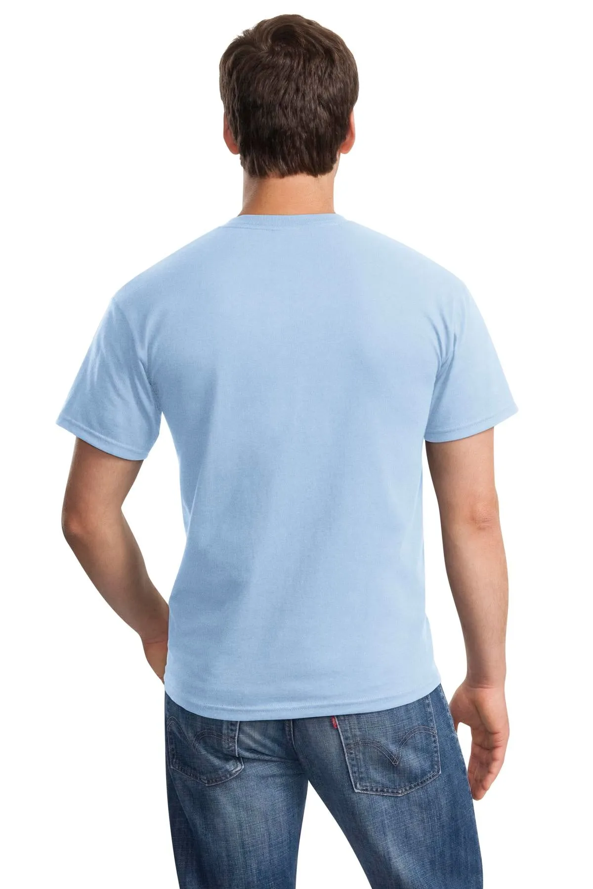 Gildan - Ultra Cotton 100% US Cotton T-Shirt with Pocket. 2300