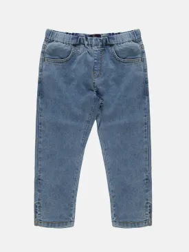 Girls Denim Capri Jegging