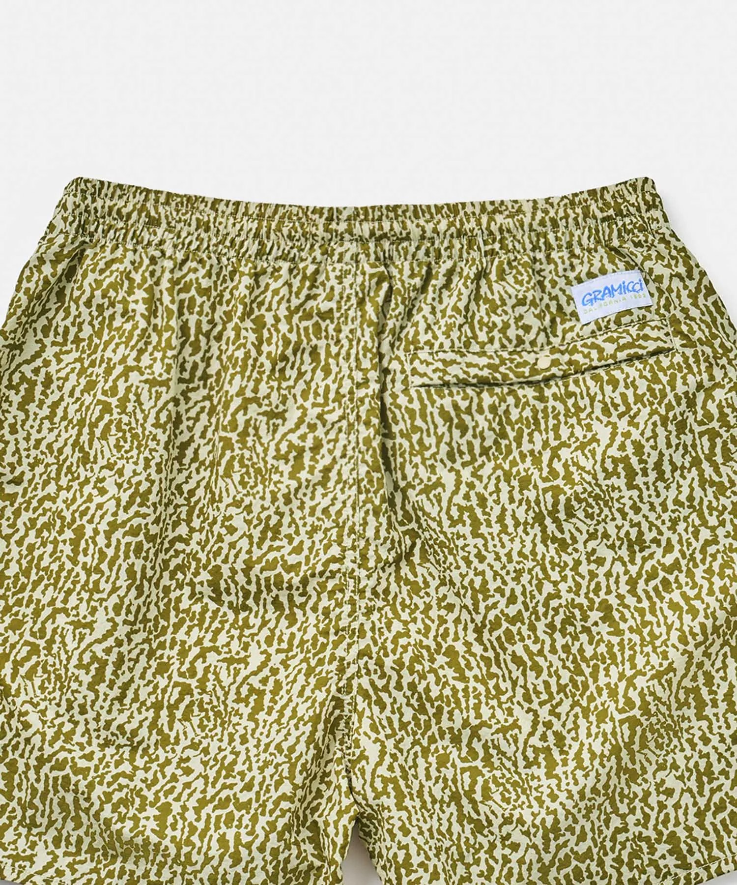 Gramicci Micro Bark Green 5" Drift Swim Short