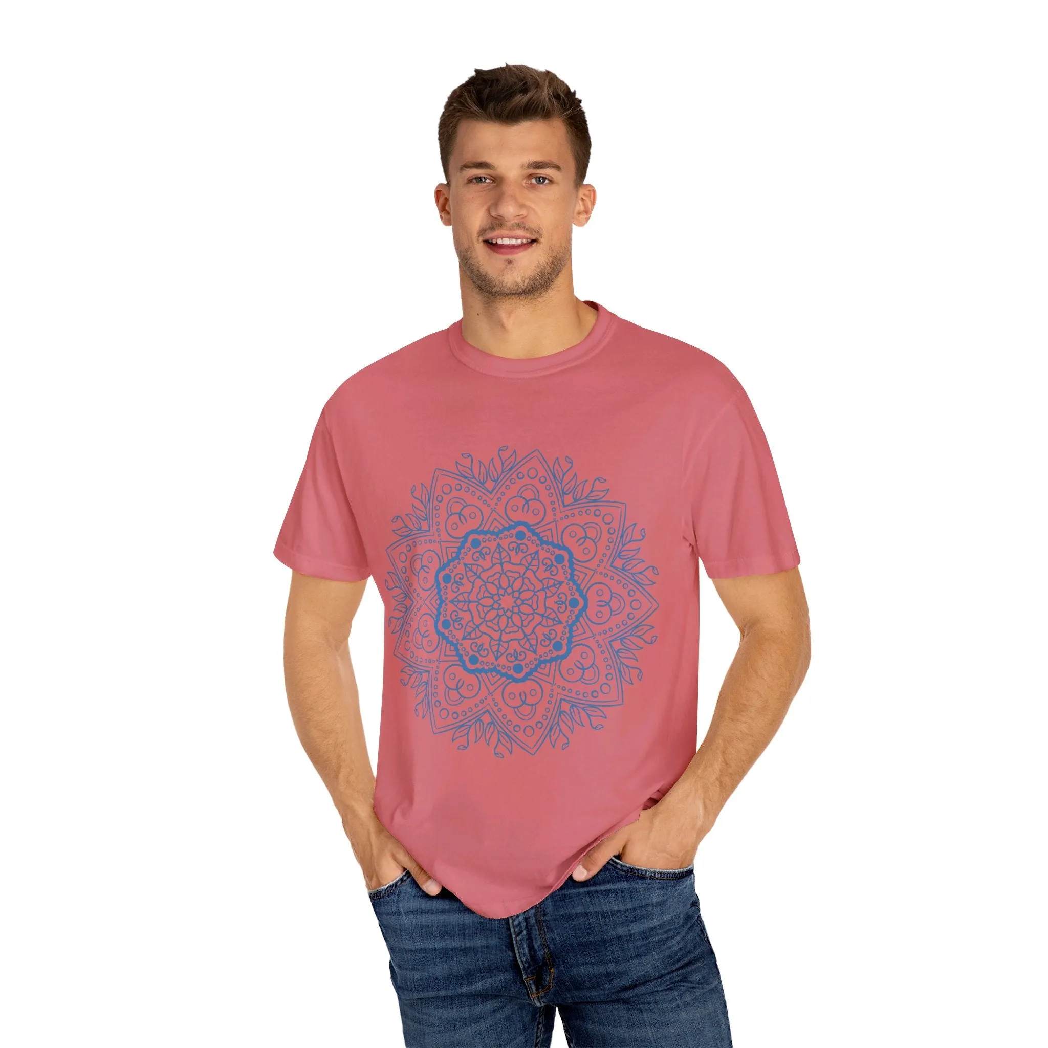 Handmade Mandala Art T-shirt - Unisex Fashion