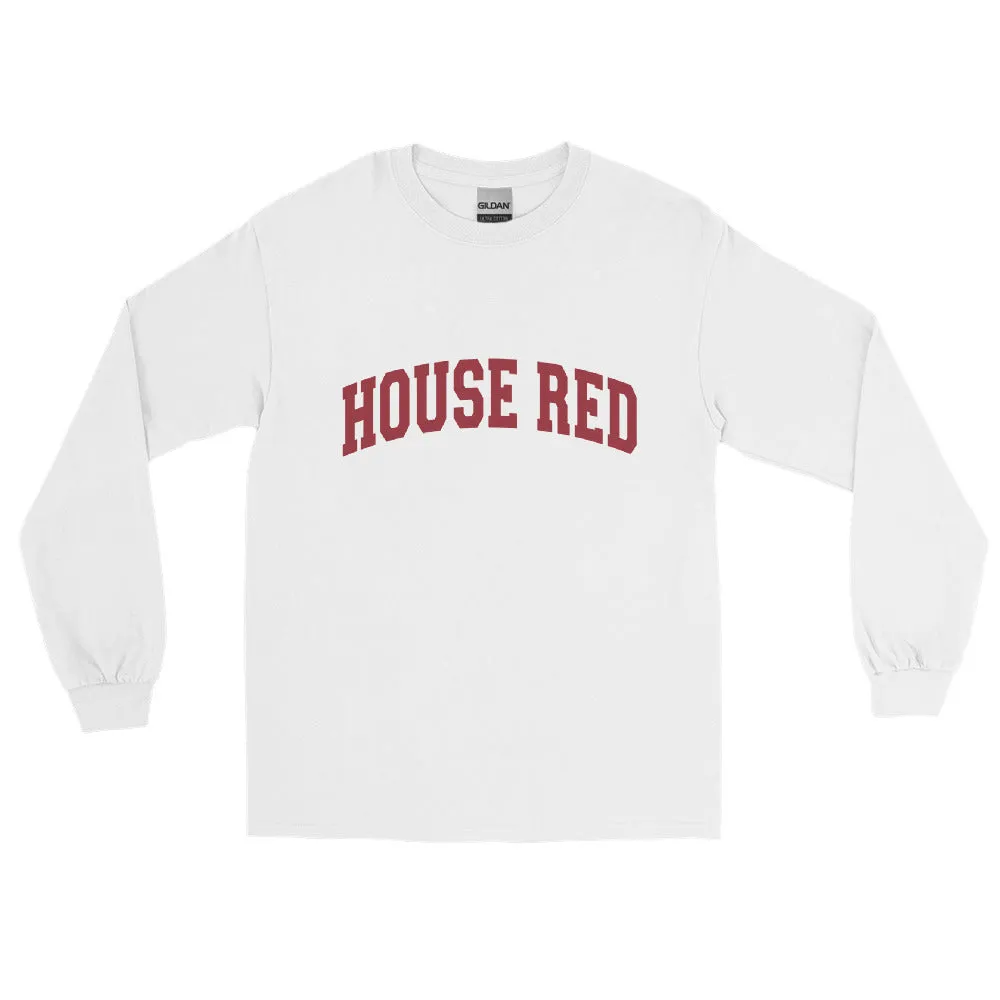 House Red Long Sleeve Shirt