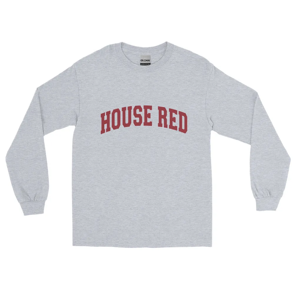 House Red Long Sleeve Shirt