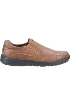 Hush Puppies - Aaron Slip On Shoe in brown