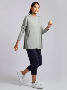 ILMA SPORT TOP NEUTRAL GREY