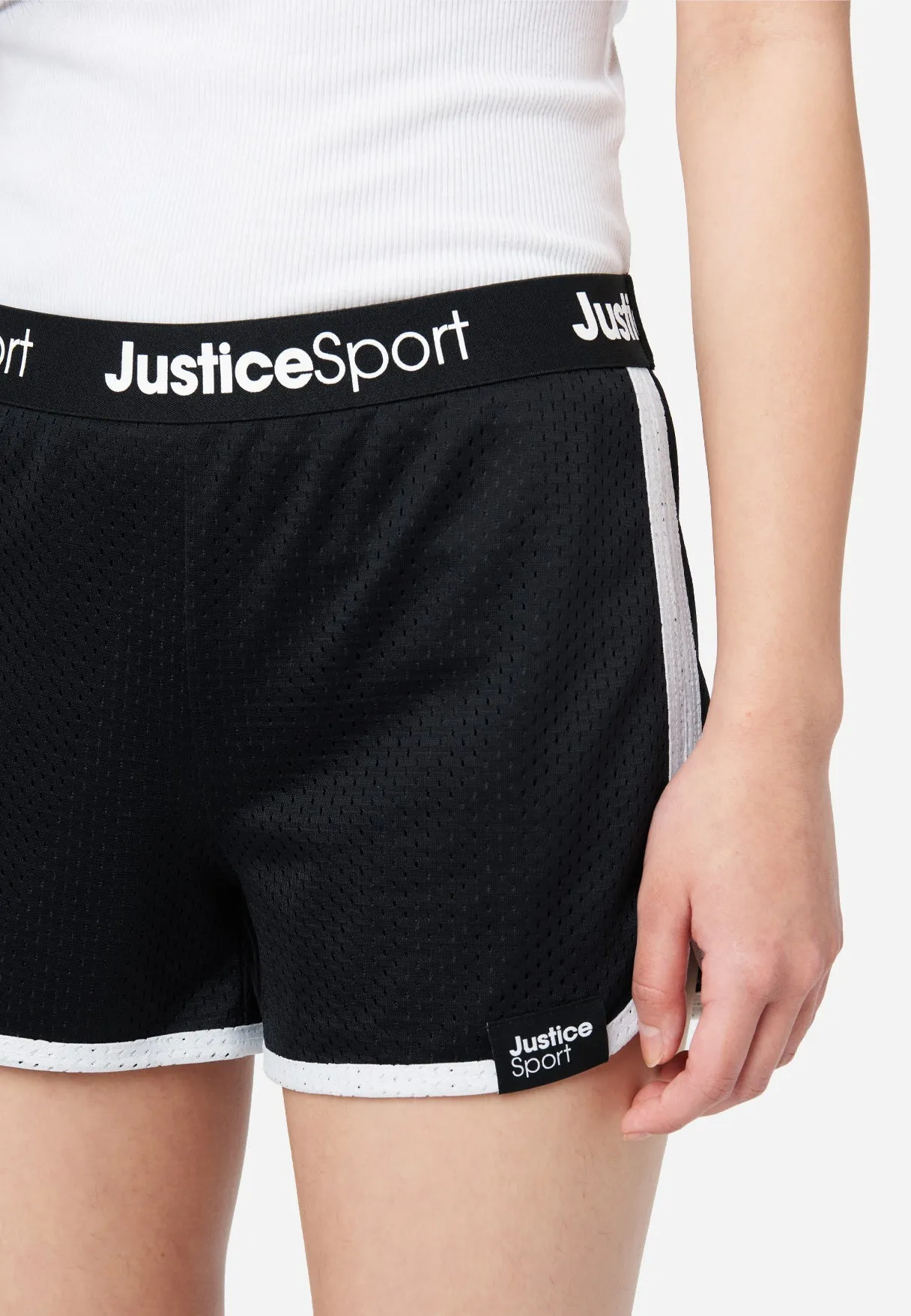 J Sport Mesh Dolphin Shorts