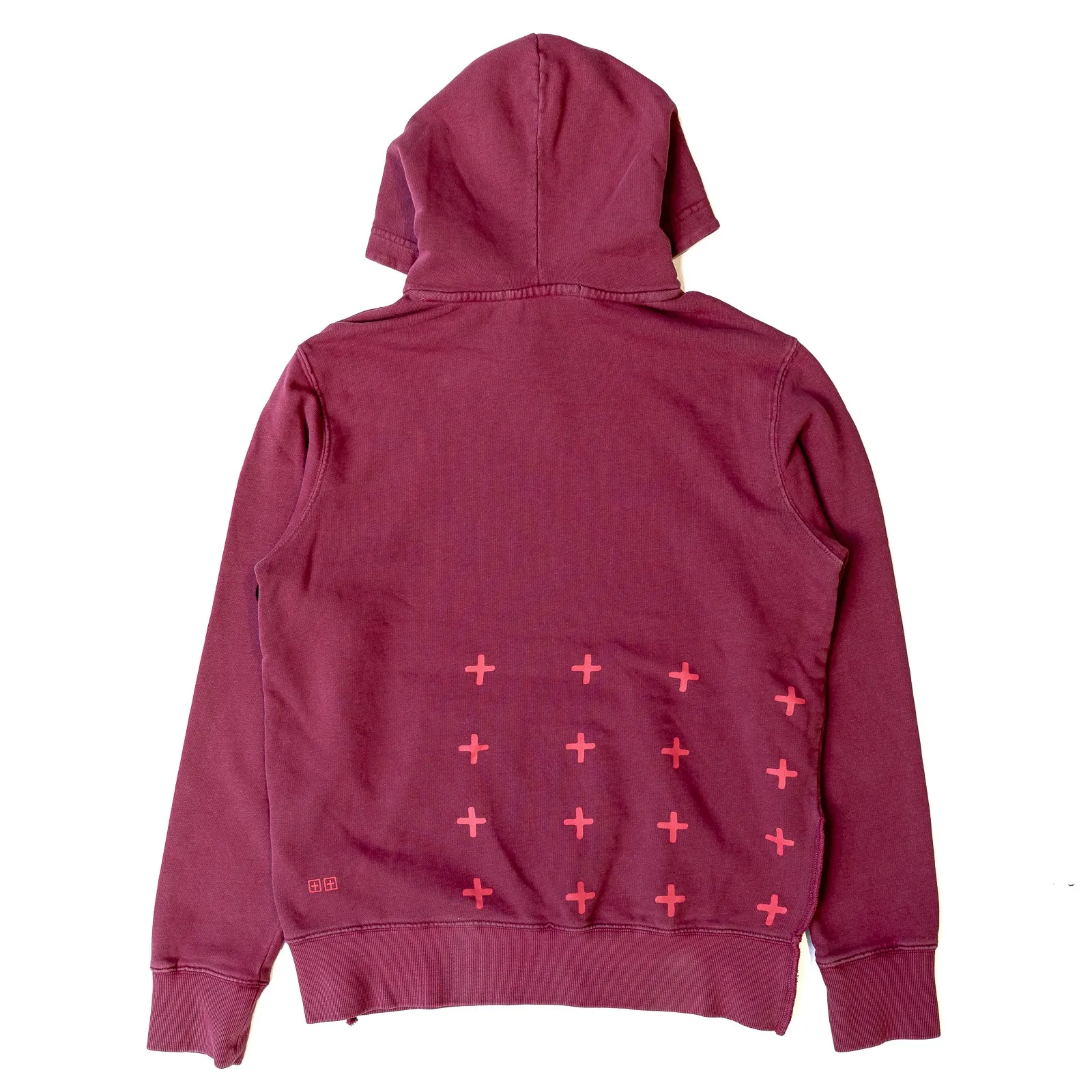 Ksubi Flyer Kash Hoodie 'Burgundy'