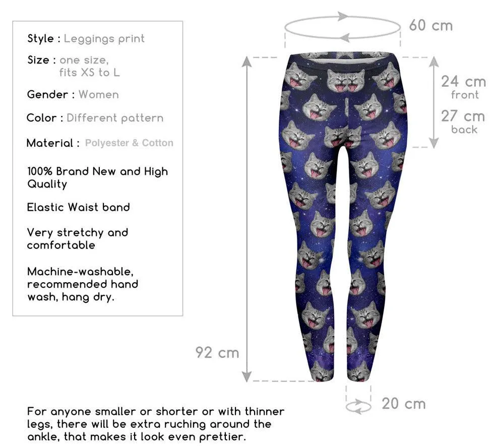 LAUGHING CATS LEGGINGS