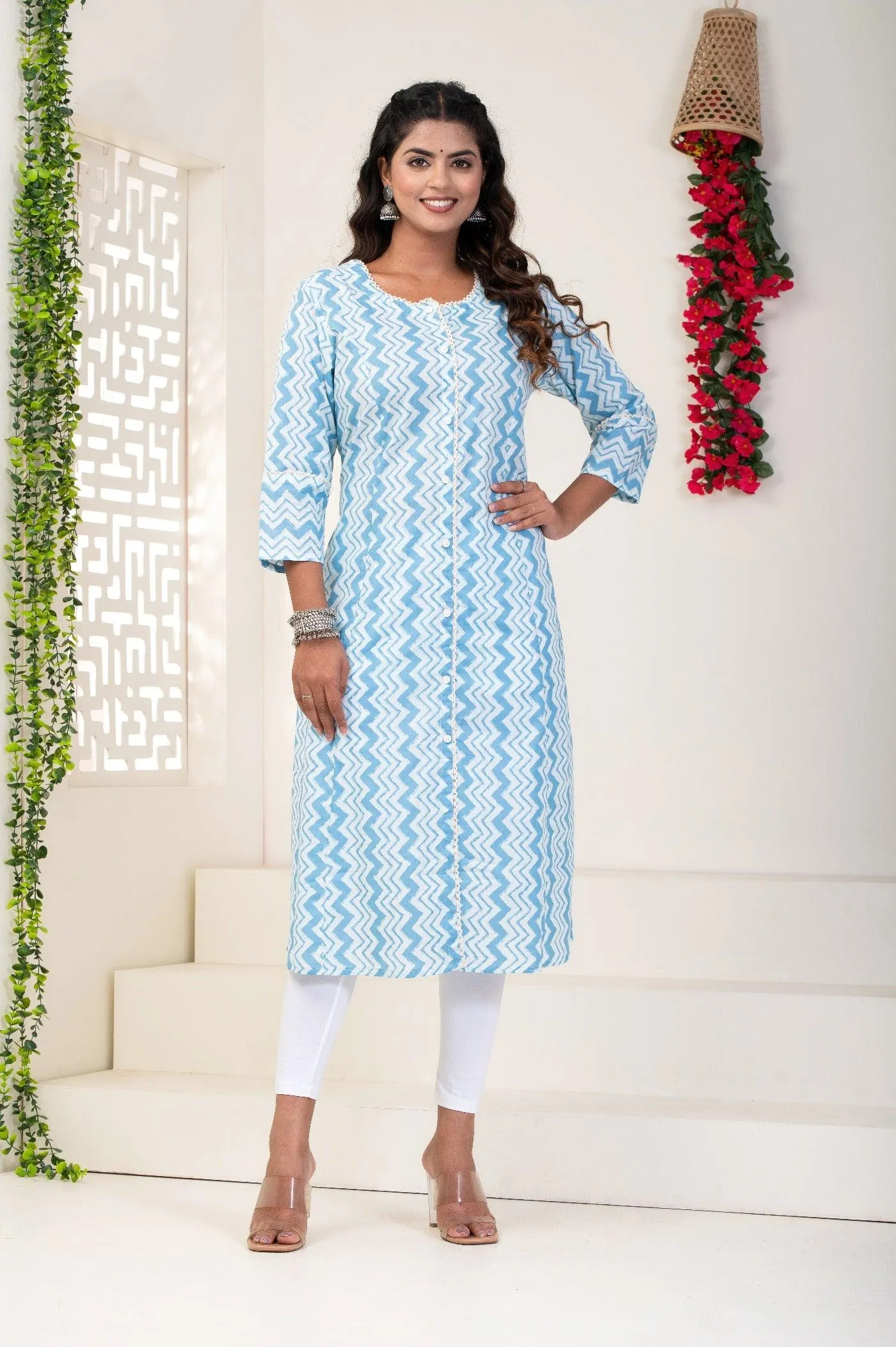 Lehriya Print Kurti Sets Collection